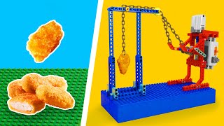 LEGO Machine Help Lose Weight With Fast Food  Lego technic [upl. by Brom]