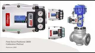 Positioner Flow serve 3800 calibration method [upl. by Esinek]