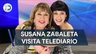 Susana Zabaleta visita a María Julia al estudio de Telediario [upl. by Ephrem]