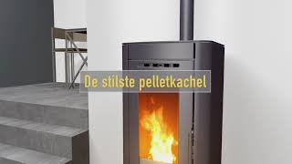 De nieuwe innovaties en werking van de Nordic Fire pelletkachel [upl. by Niamrej]