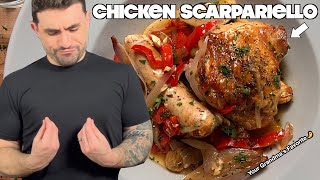 YOU THOUGHT NONNA MADE THE BEST CHICKEN THINK AGAIN  CHICKEN SCARPARIELLO [upl. by Yarehs651]