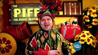 Piff the Magic Dragon joins Fox 17 Morning Mix ahead of Laughfest [upl. by Nyluqcaj507]