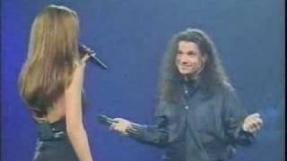 Celine Dion amp Bruno Pelletier Le blues du businessman Live [upl. by Lebasiairam]