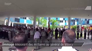 quotMerciquot le vibrant hommage des militaires au général de Villiers [upl. by Koh]