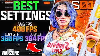 BEST PC FPS Settings for Call of Duty Warzone Boost FPS amp Visibility  SEASON 1 [upl. by Southard524]