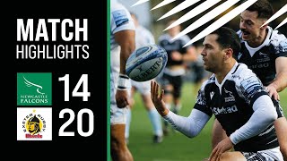 Match Highlights  Newcastle Falcons v Exeter Chiefs  Gallagher Premiership  Round 7 [upl. by Ronoc]