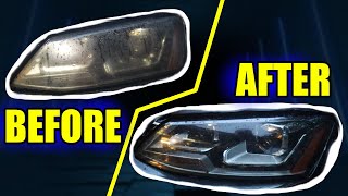 Buffing your Headlights is a simple Fix for Haziness [upl. by Alpert]