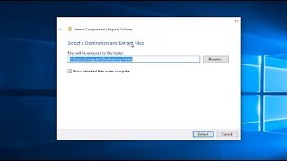 How To ZipUnzip A File Or Folder In Windows 10 Tutorial [upl. by Adidnac]