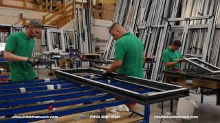 The Bifold Network  The making of a aluminium Bifold Door [upl. by Sotsirhc]