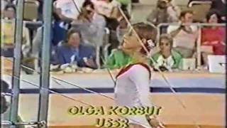 Olga Korbut 1972 Olympics Team Optionals UB [upl. by Ahtela]