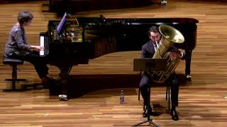 Sonatina for Tuba and Piano by Kerry Turner Mvt I Brillante [upl. by Darcee989]