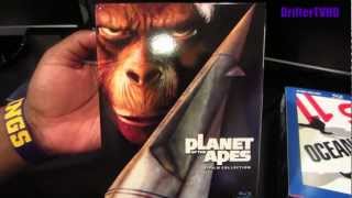 Planet of the Apes 5Film Collection Blu Ray Unboxing [upl. by Reni331]