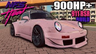 Need For Speed HEAT  900HP 911 RSR Build [upl. by Clapp]