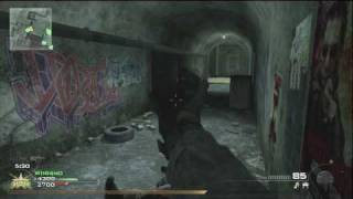 COD MW2 Team Deathmatch  Riot Shield Embarrassment [upl. by Hakeber531]