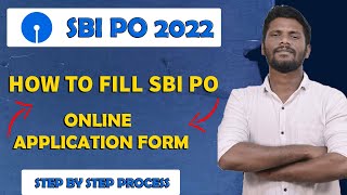 HOW TO APPLY SBI PO 2022 EXAM  SBI PO APPLY ONLINE  STEP BY STEP DEMO  END FOR YOUR DOUBTS [upl. by Nicolis]