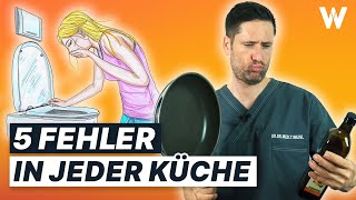 Falsches Öl falsche Pfanne falsche Hygiene amp vieles mehr Das geht schief in der Küche [upl. by Ainslee]