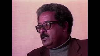 Professor Mesfin Woldemariam speaking about the situation in Ethiopia January 1988 [upl. by Sells]