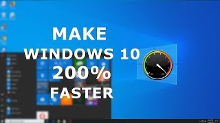 How to Make Windows 10 Faster amp Unlock Max Performance 200 Faster [upl. by Nanny]