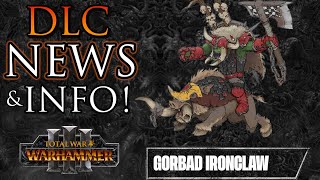 New DLC Info  Greenskins Ogres Khorne Campaign MechanicsUnits  Warhammer 3 [upl. by Eissirhc]