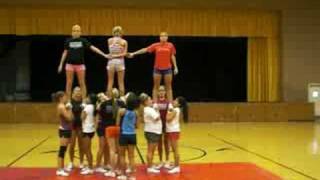 AC cheer pyramid [upl. by Adam]