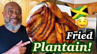 How to Fry Sweet Plantain  Deddys Kitchen [upl. by Joby410]