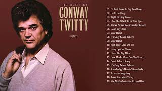 Top 100 Conway Twitty songs Playlist  Conway Twitty Best Songs [upl. by Godderd530]