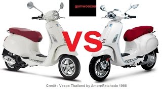 New Vespa Sprint 150 VS Primavera 150 [upl. by Nwahsar452]