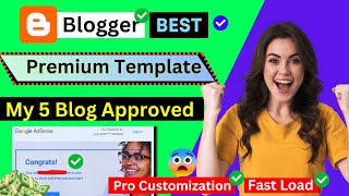 🔥Best Premium Blogger Templates For Adsense Approval 2024  Premium Blogger Template Free Download [upl. by Ijar]