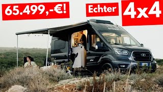 BILLIGSTER 4X4 WOHNMOBIL VAN DEUTSCHLANDS Hymer Etrusco CV 600 DF 4x4 [upl. by Vidovic]