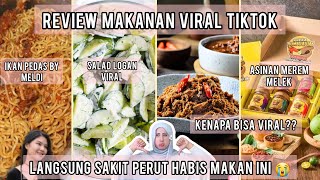 TASYI REVIEW MAKANAN VIRAL TIKTOK EP 10  LANGSUNG SAKIT PERUT HABIS MAKAN INI 😭 [upl. by Remled]