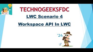 Spring 24 LWC Feature  Workspace Api [upl. by Anne]