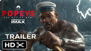 POPEYE The First Journey  Official Trailer  Live Action Movie  Dwayne Johnson Ryan Reynolds [upl. by Nylirrej422]