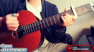 Como Tocar  A Los Bosques Me Interno Yo  Guitarra Tutorial  Patricio Chamba [upl. by Lleznod836]