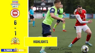 HIGHLIGHTS  Larne 61 Glenavon  16 March 2024 [upl. by Aihseym]