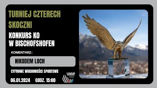 TURNIEJ CZTERECH SKOCZNI NA ŻYWO  KONKURS KO W BISCHOFSHOFEN  GODZ 1500  06012023r [upl. by Eisele824]