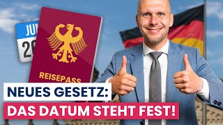 Neues Einbürgerungsgesetz Datum steht fest [upl. by Alysia442]