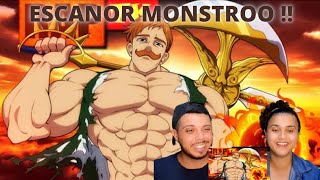 REACT  Rap do Escanor  Extermínio Solar Tk Raps [upl. by Gavrila]