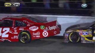 Newman Vs Montoya at Richmond 2011 HD [upl. by Waddington]