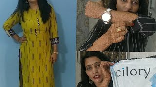 Office Wear Kurtis Try On Haul 🌟Cilory Shopping Haul Review🌟Indian Vlogger Manisha [upl. by Ronni120]