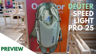 Deuter Speed Light Pro 25  Preview  Agilidad ligereza y resistencia en esta Deuter de 25 litros [upl. by Aerdnahc702]