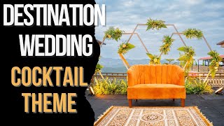 Destination Wedding Decoration  Cocktail Party  Western Theme  Hotel Glen View Kasauli [upl. by Elpmid]