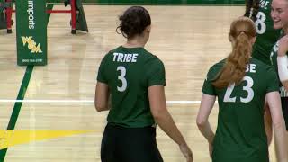 William amp Mary Volleyball TV Melt vs George Mason [upl. by Lebezej]