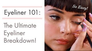 Eyeliner 101 Everything You Need To Know  How to Apply Pencil Liner [upl. by Bonns]