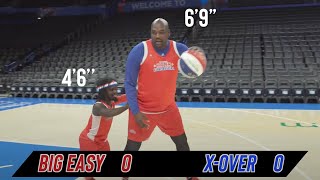 The secondSHORTEST player in Globetrotter history vs a 7 Footer [upl. by Alioz]