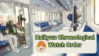 How To Watch Haikyu In Chronological Order Quick Guide [upl. by Zacharias]