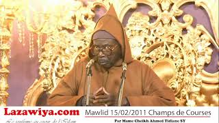 Serigne Cheikh A T SY Gamou 15022011 Tivaouane Champs de Courses [upl. by Ganley583]