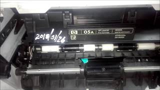 How to replace Repair Kit HP LaserJet P2035  P2055 Printer [upl. by Eeliak928]