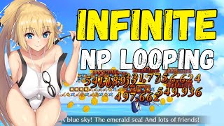 FGO Black Grail Infinite Loop  Summer Jeanne Gameplay [upl. by Toth]