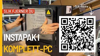 Slik fjerner du instapak fra din Komplett PC [upl. by Aiek]