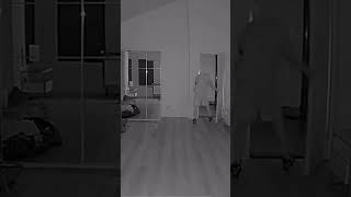 Burglary Caught on Inside Home CCTV Camera Intruder Breaks In [upl. by Lorsung]